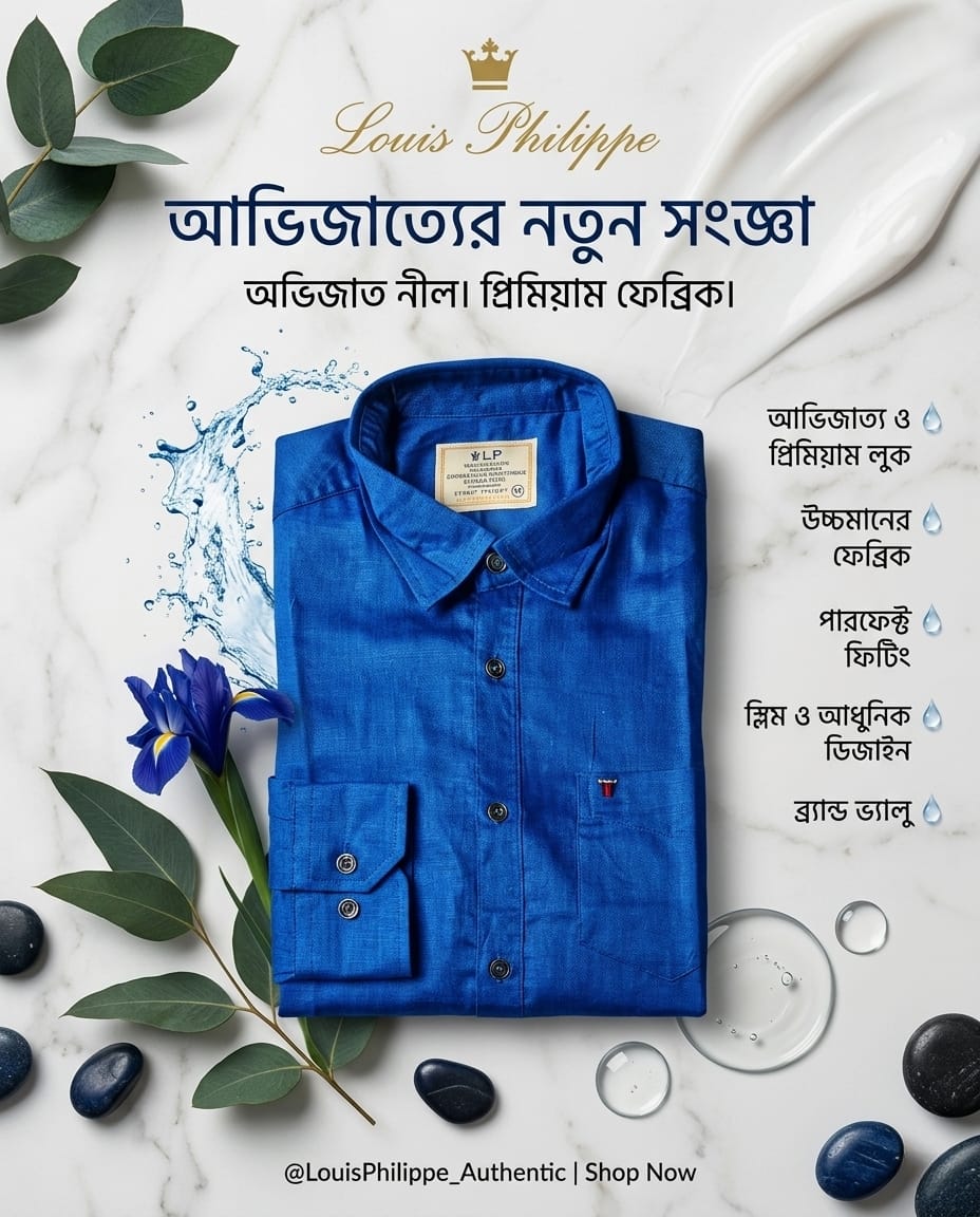 LP প্রভাতি প্রিমিয়াম বিজনেস ক্লাস শার্ট